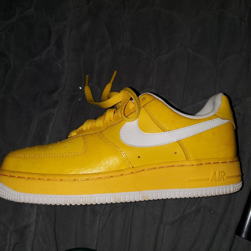 Yellow air force 1s